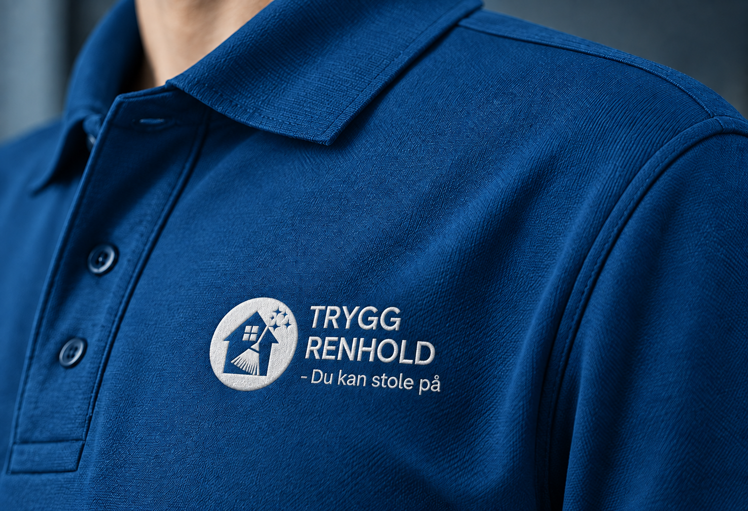 Visuell identitet brukt i utendørs profilering